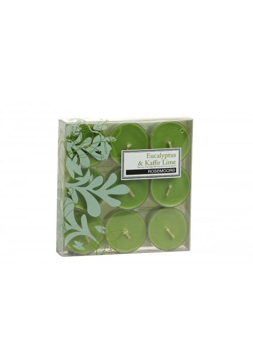 Rose Moore Scented Tea Lights - Eucalyptus & Kaffir Lime